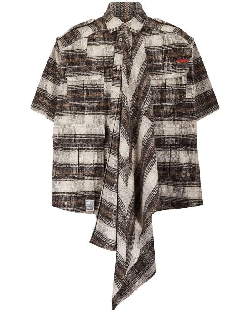 Martine Rose Decken-Safarihemd - Braun Braun