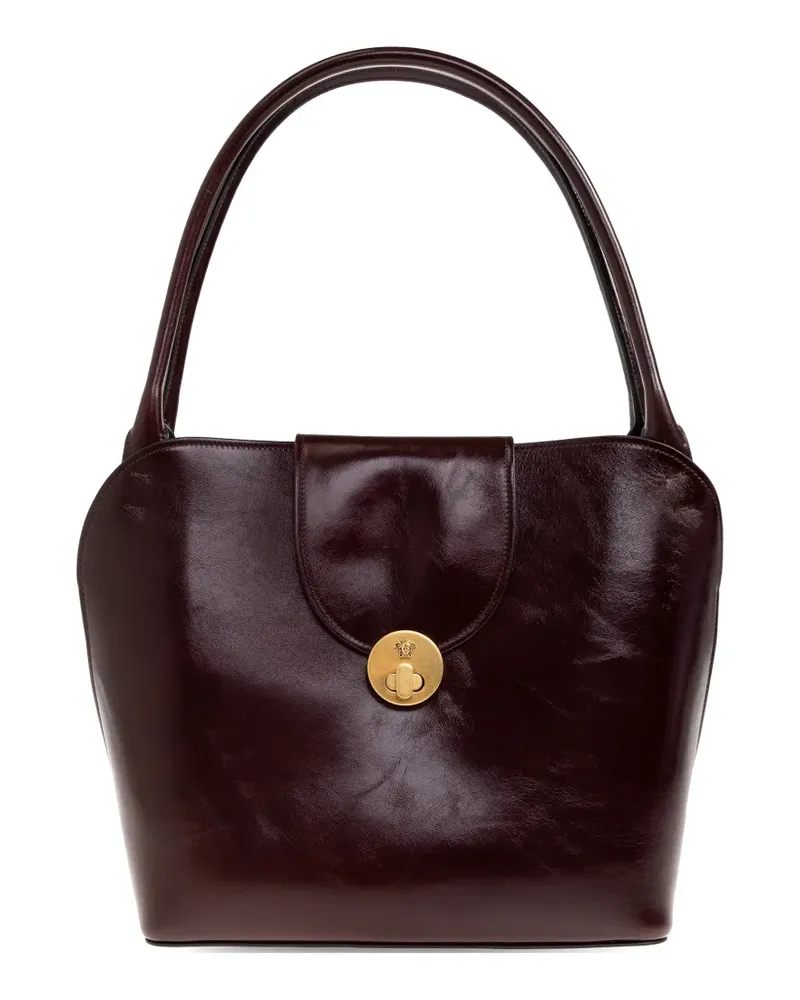Versace Vivian leather shoulder bag - Braun Braun