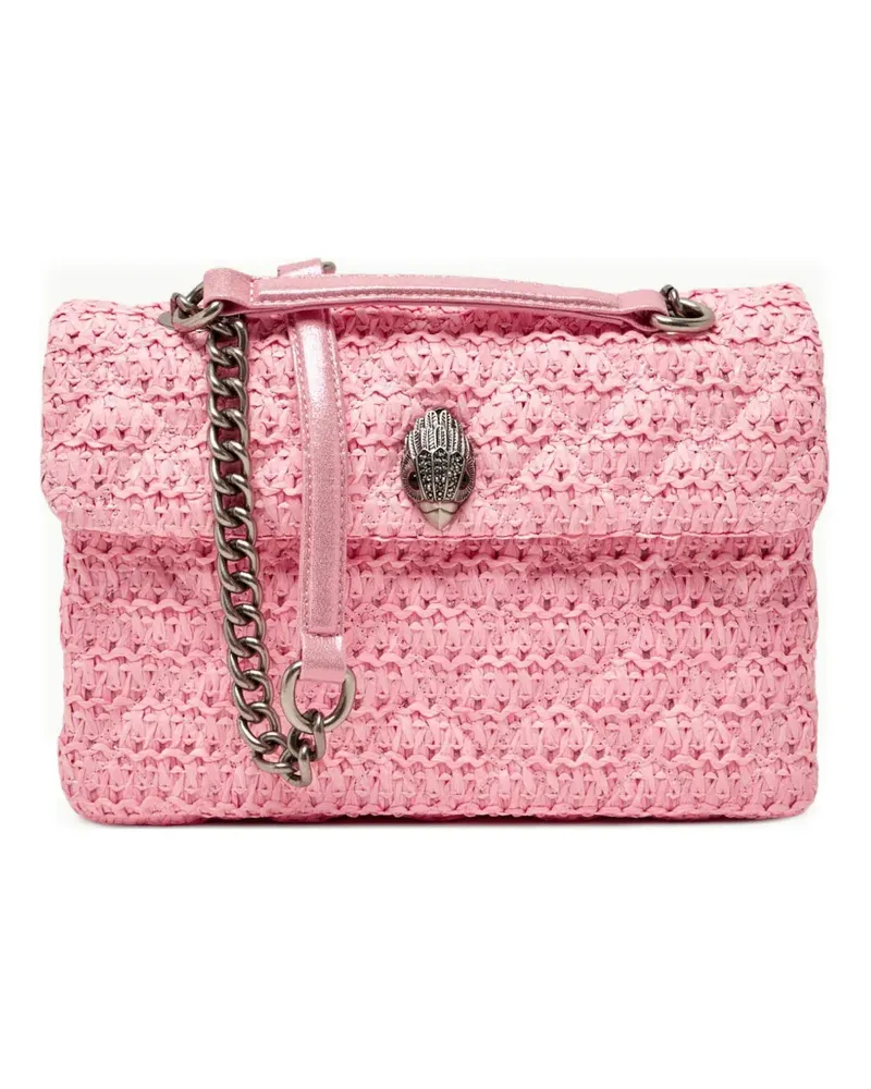 Kurt Geiger woven chain-strap shoulder bag - Rosa Rosa