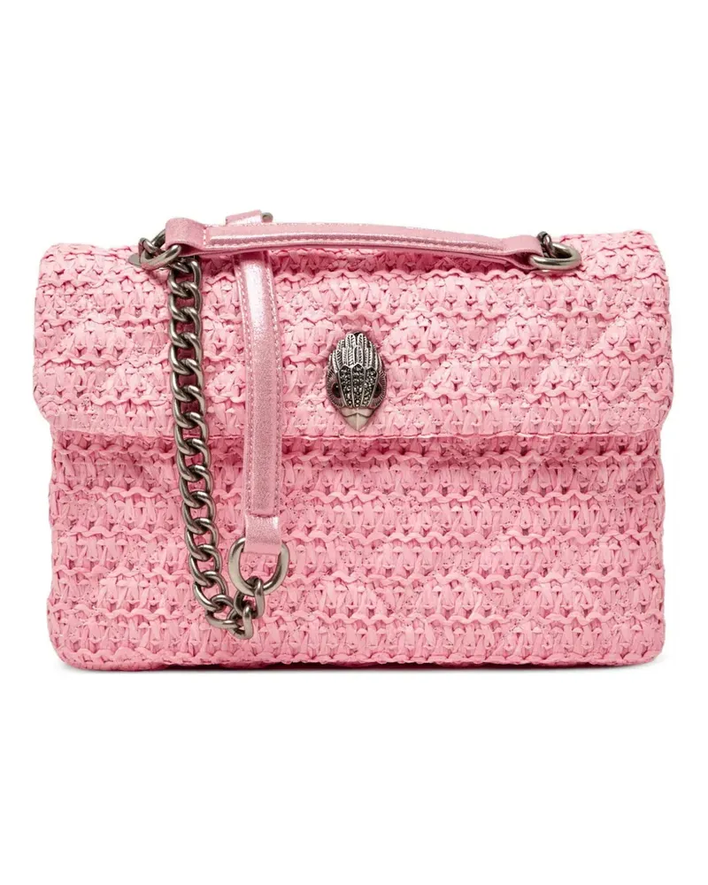 Kurt Geiger woven chain-strap shoulder bag - Rosa Rosa