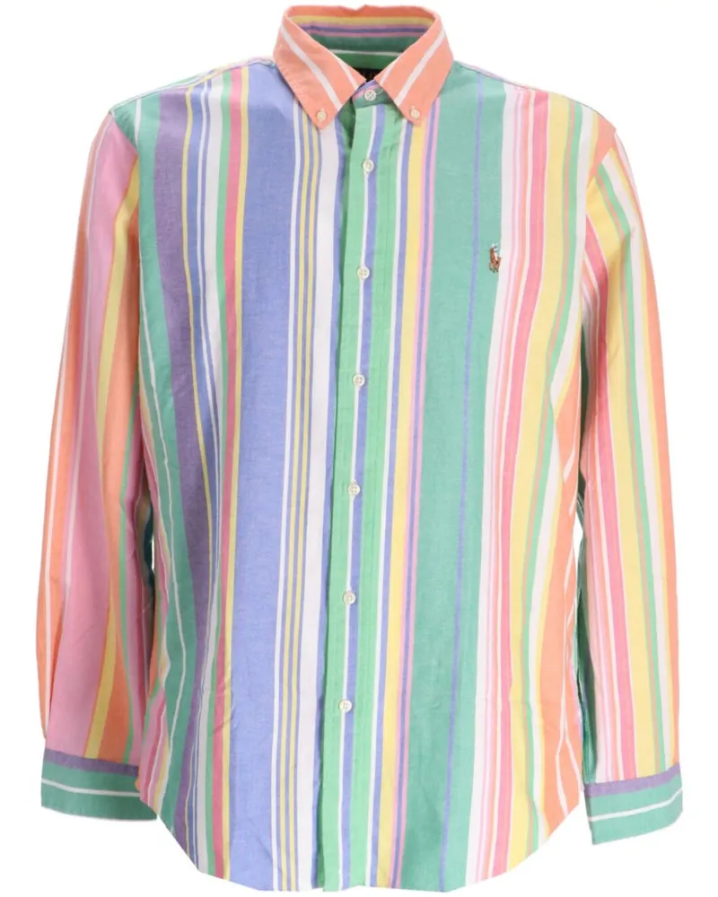 Ralph Lauren Gestreiftes Hemd - Grün Grün