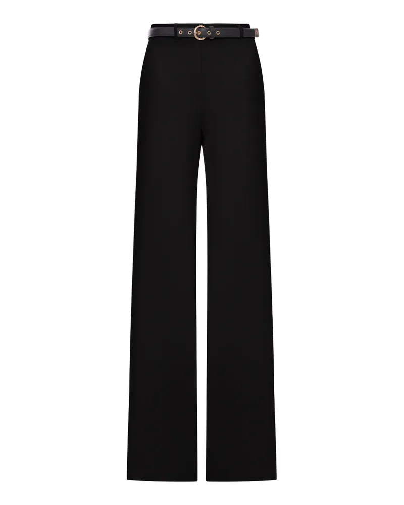 Max Mara belted trousers - Schwarz Schwarz