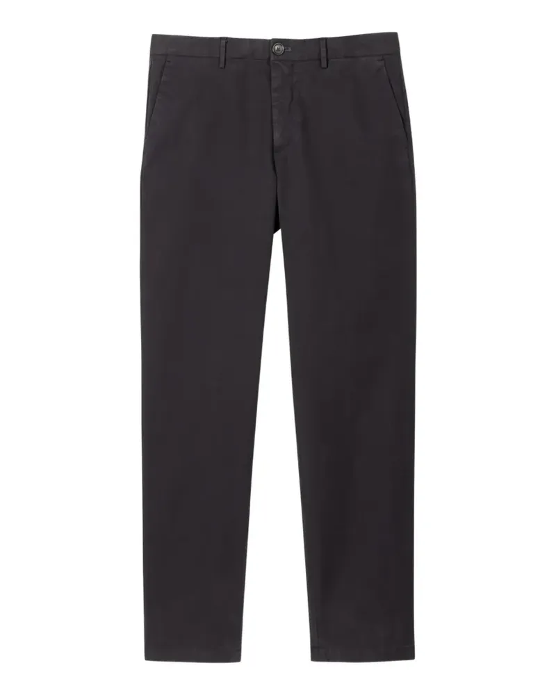 Paul Smith Gerade Hose mit Zebra-Stickerei - Schwarz Schwarz