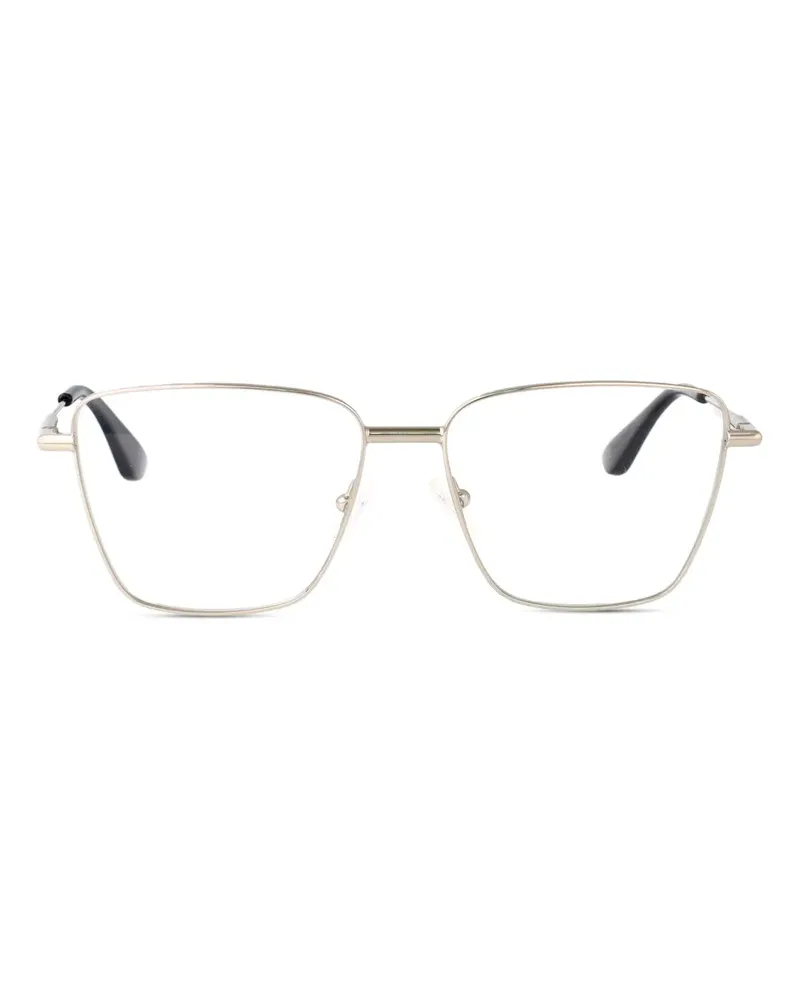 Alexander McQueen Brille im Cat-Eye-Design - Gold Gold