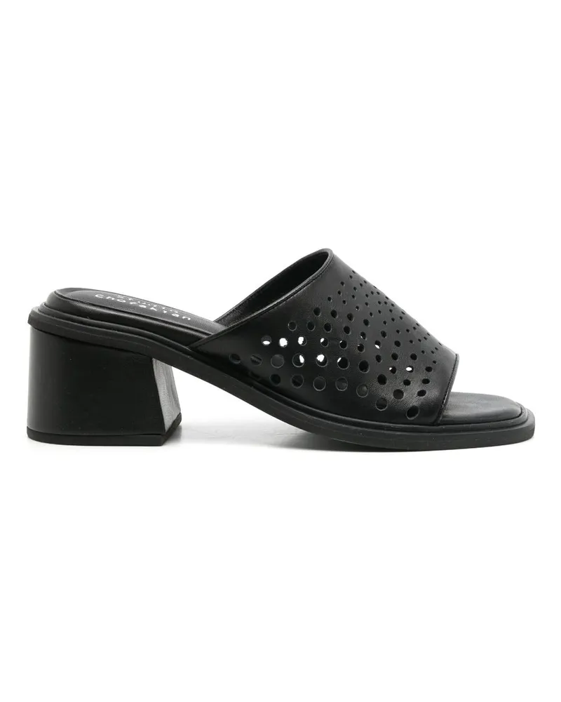 Sarah Chofakian Studio 130 Mules 45mm - Schwarz Schwarz