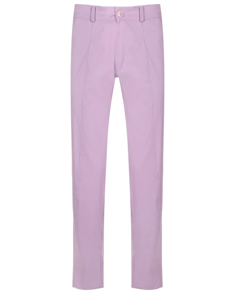 Amir Slama Hose mit geradem Bein - Violett Violett