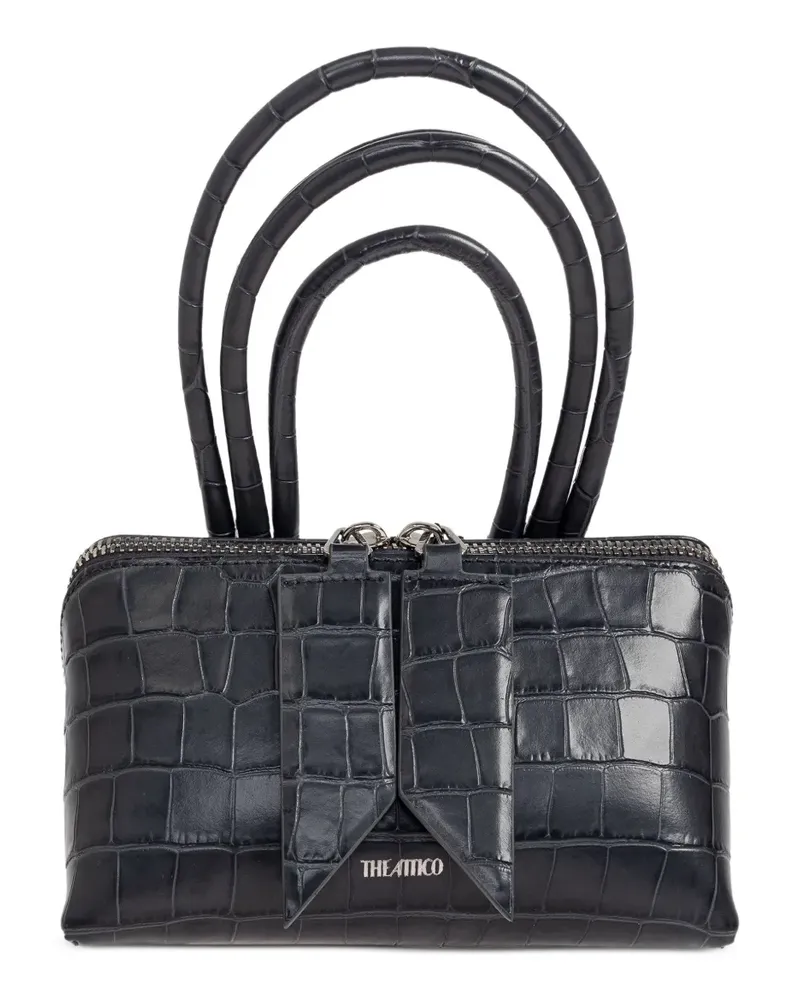 ATTICO mini Friday tote bag - Grau Grau