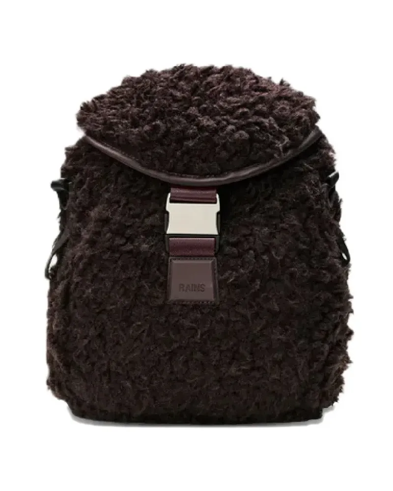 RAINS Valera Vision buckled backpack - Braun Braun