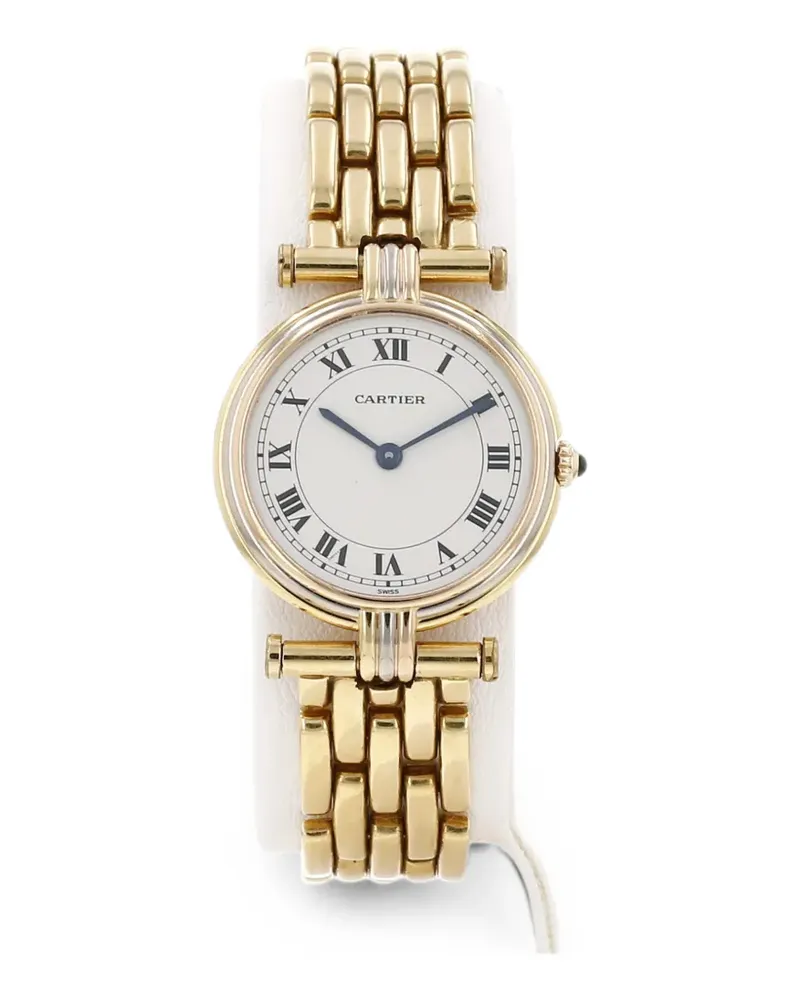 Cartier 1980s Vendôme 25mm watch - Weiß Weiß