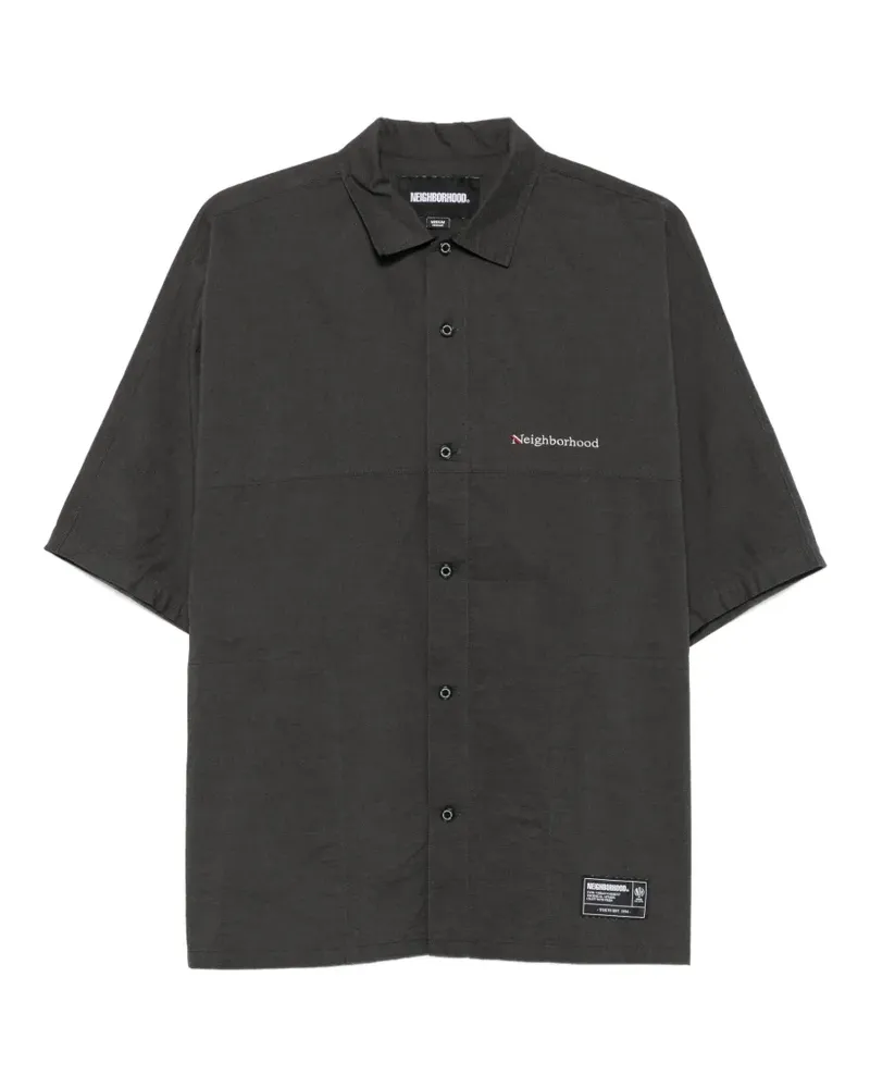 Neighborhood short-sleeve shirt - Schwarz Schwarz