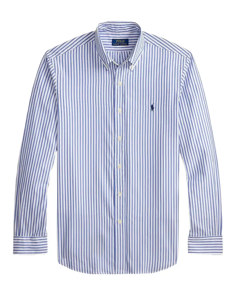 Ralph Lauren Gestreiftes Hemd - Blau Blau