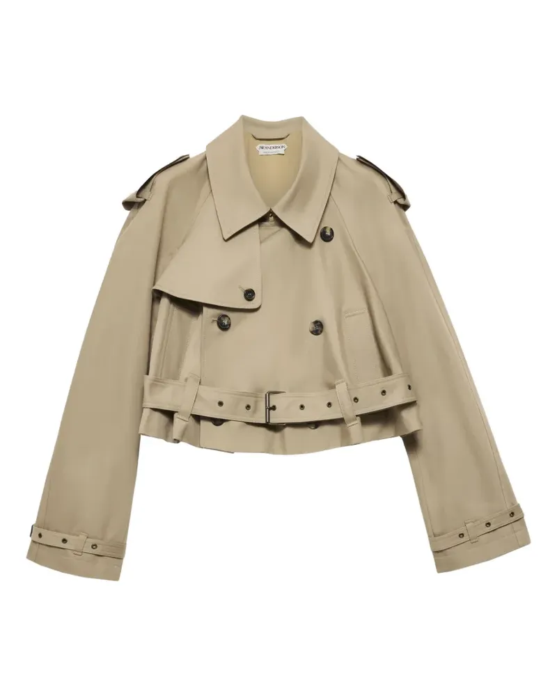 J.W.Anderson double-breasted trench coat - Nude Nude