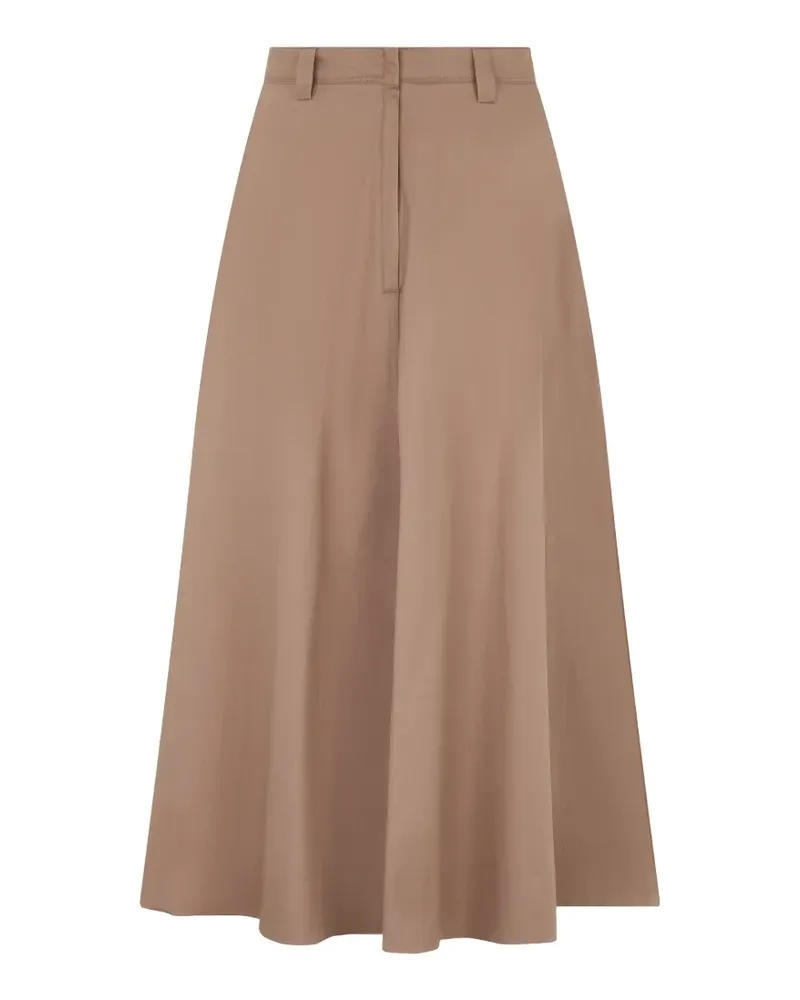 Slowear high-waisted A-line maxi skirt - Braun Braun