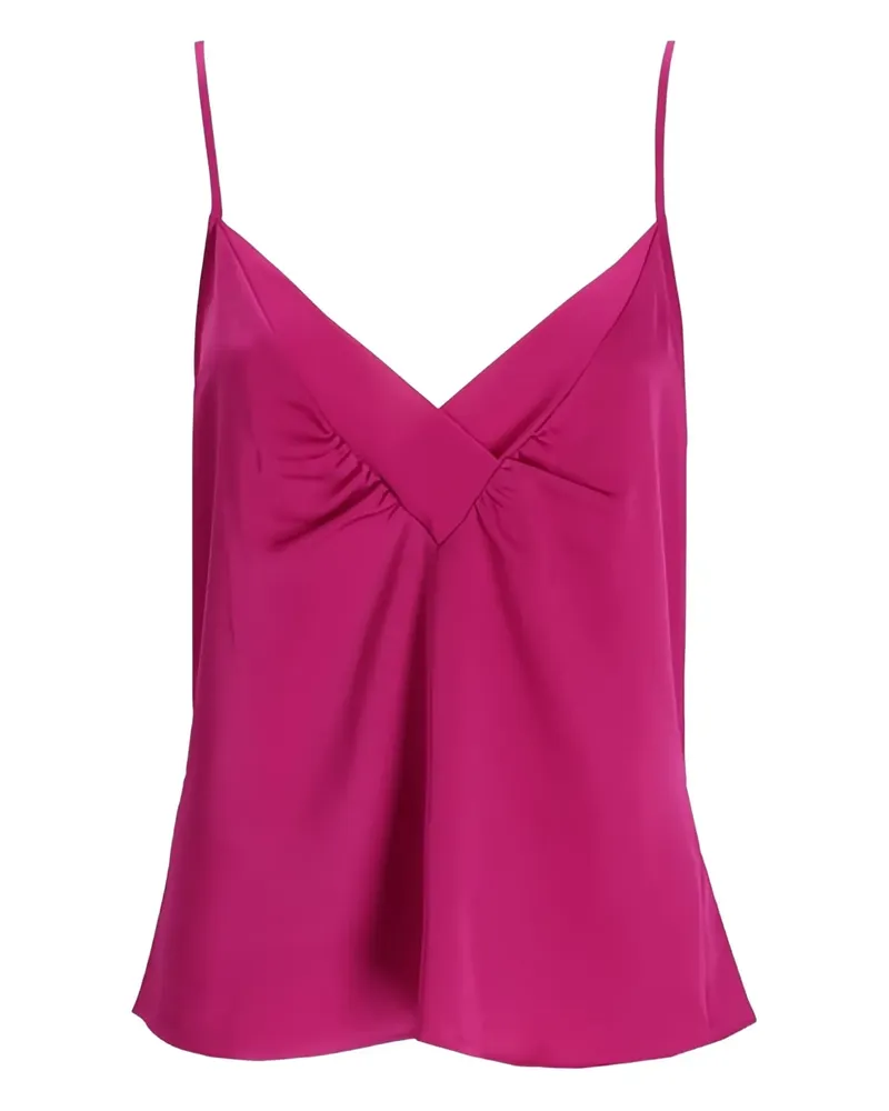 HUGO BOSS Iecly Oberteil mit V-Ausschnitt - Rosa Rosa