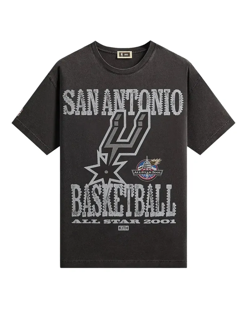 KITH NBA All-Star San Antonio Spurs T-shirt - Schwarz Schwarz