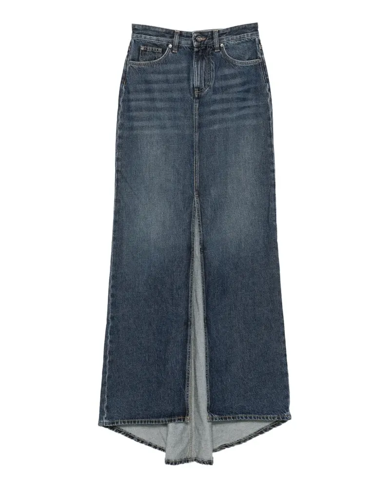 Liu Jo Jeansrock mit Schlitz - Blau Blau
