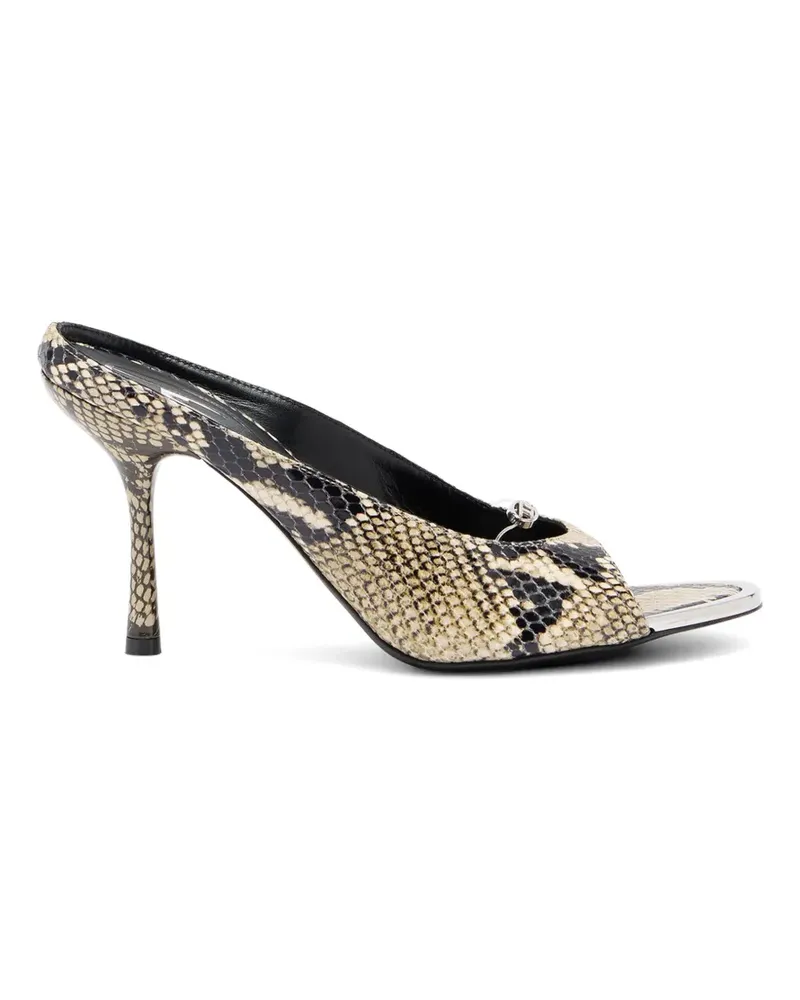 Diesel D-Diam's Sa 90 mules - Nude Nude