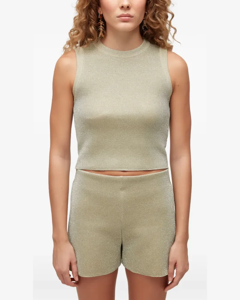 Osklen Cropped-Top - Nude Nude