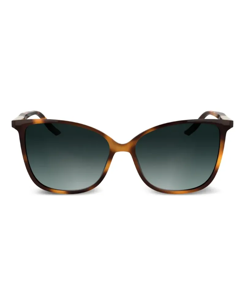 Calvin Klein Cat-Eye-Sonnenbrille - Braun Braun