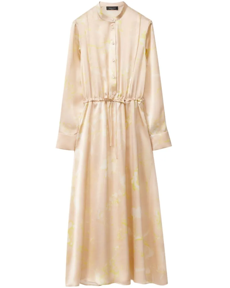 Fabiana Filippi Kleid mit Blumen-Print - Rosa Rosa