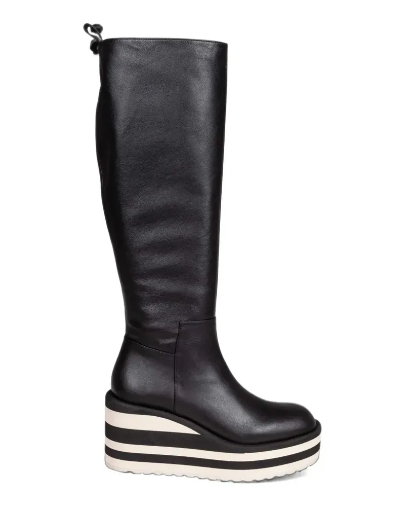 Paloma Barceló Clara Stiefel mit Plateau - Schwarz Schwarz