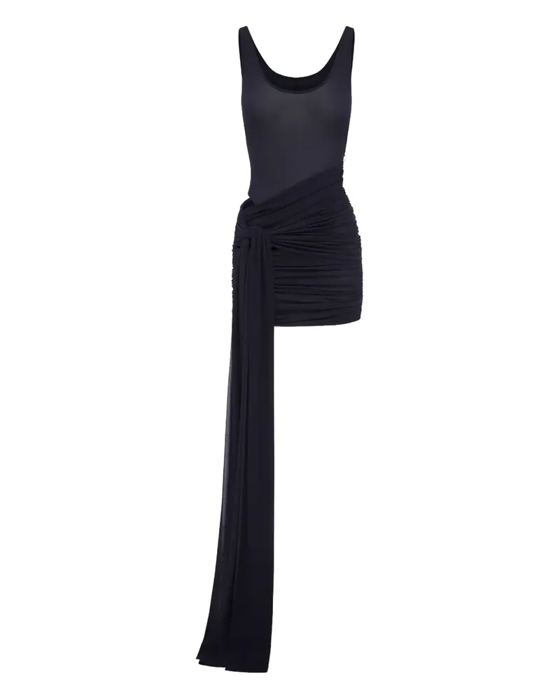 Alex Perry Minikleid mit Raffungen - Blau Blau