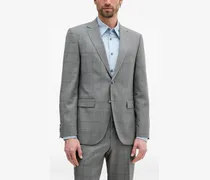 Karierter Anzug - Grau