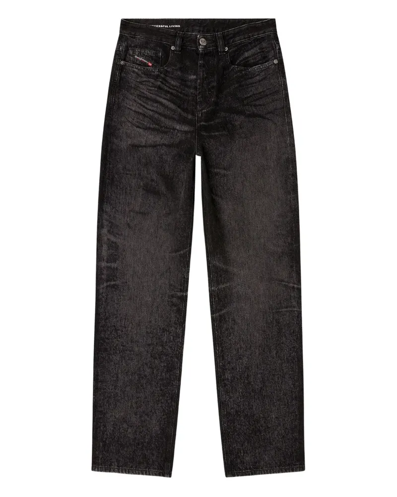 Diesel 2001 D-Macro Jeans - Schwarz Schwarz