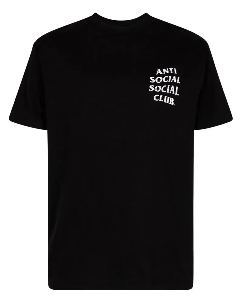 Anti Social Social Club x Case Study T-Shirt - Schwarz Schwarz