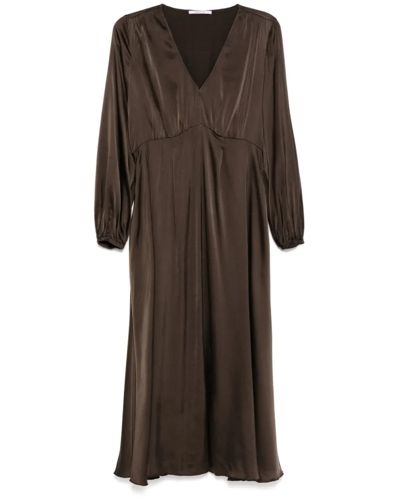 TRANSIT Kleid mit langen Ärmeln - Braun Braun