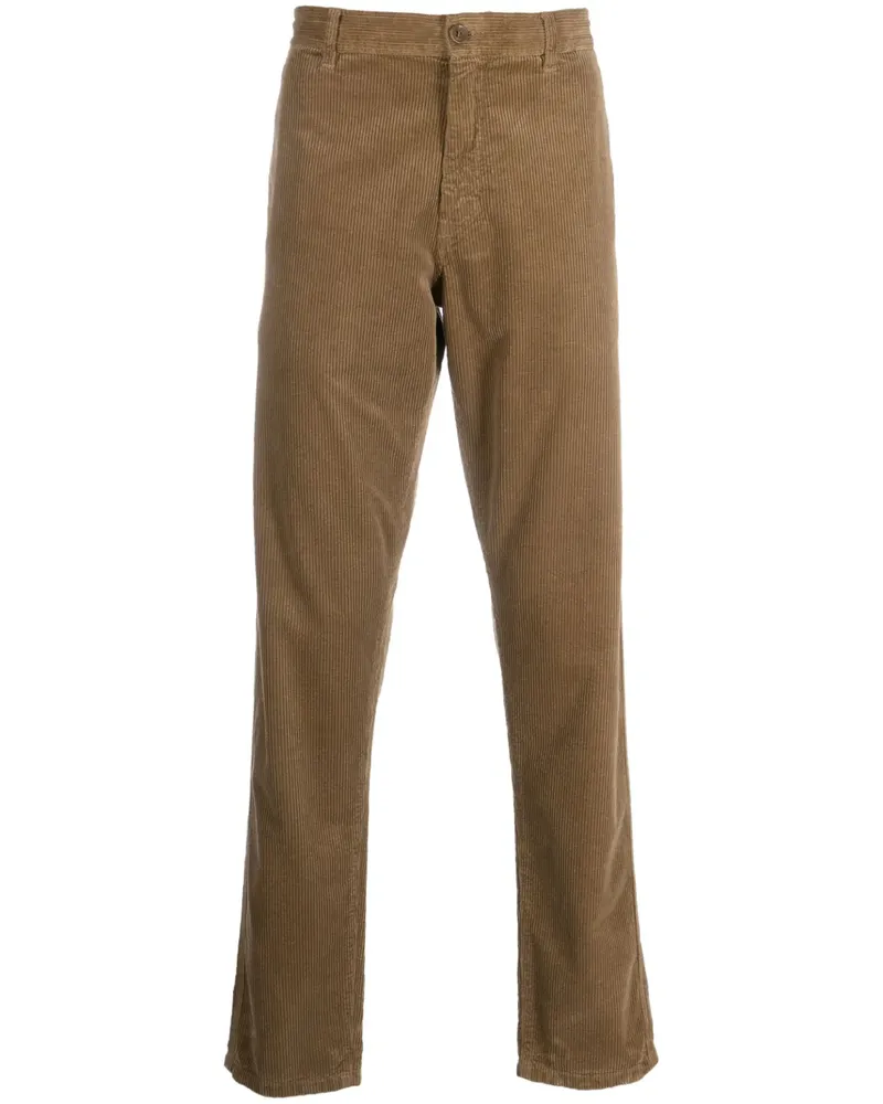 ASPESI Halbhohe Cordhose - Braun Braun