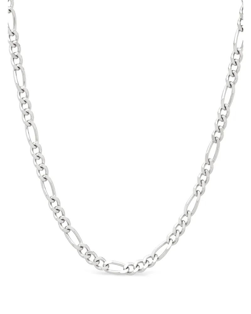 Tom Wood Bo Chain Thick Halskette aus recyceltem Silber Silber