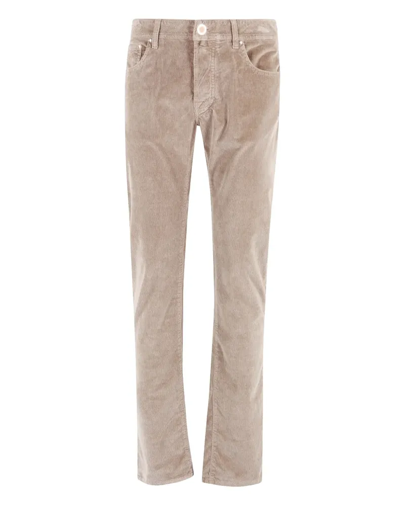 Jacob Cohën Cordhose im Five-Pocket-Design - Nude Nude