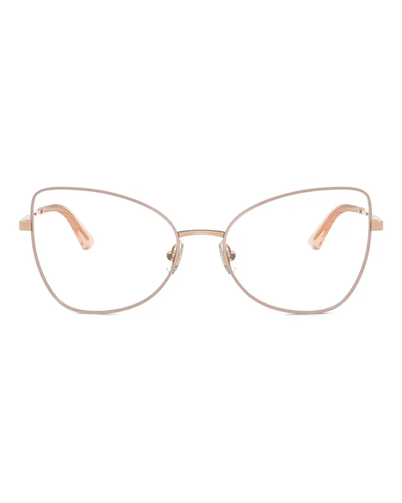 Jimmy Choo Brille im Cat-Eye-Design - Rosa Rosa