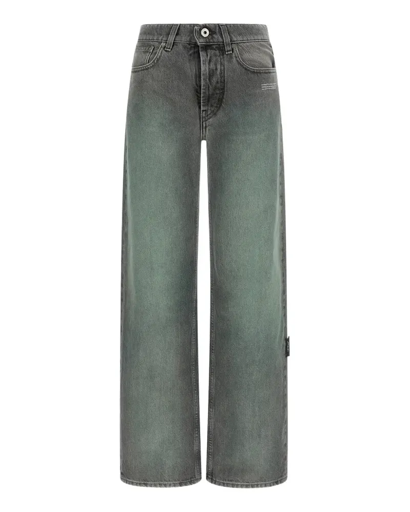 OFF-WHITE Spray Susy belt-loops jeans - Grau Grau