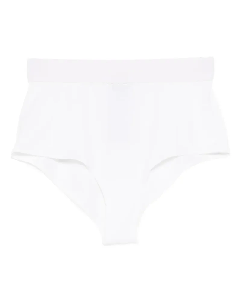 Tom Ford Slip mit Logo-Bund - Weiß Weiß