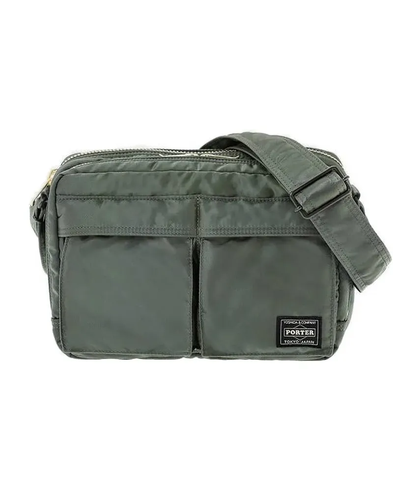 PORTER-YOSHIDA & CO Kuriertasche mit Reißverschluss - Grün Grün