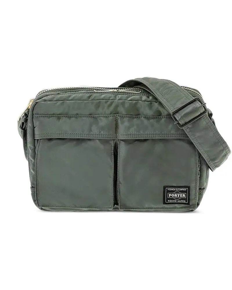 PORTER-YOSHIDA & CO Kuriertasche mit Reißverschluss - Grün Grün