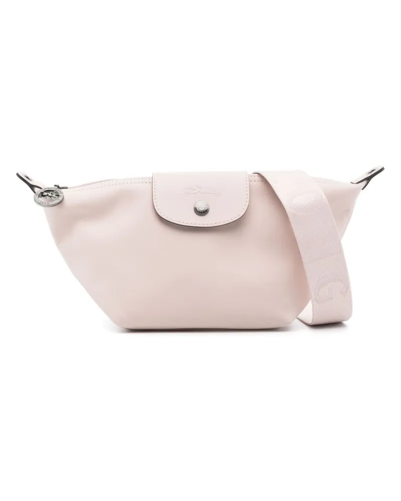 Longchamp Kleine Le Pliage Umhängetasche - Nude Nude