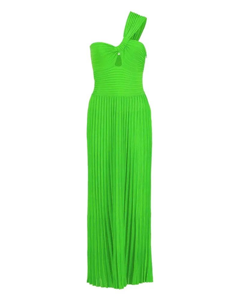Gabriela Hearst One-Shoulder-Maxikleid - Grün Grün