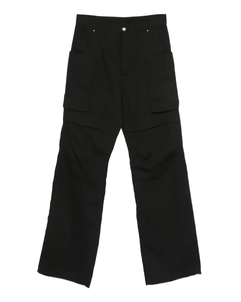 Rick Owens Hose mit Gürtelschlaufen - Schwarz Schwarz