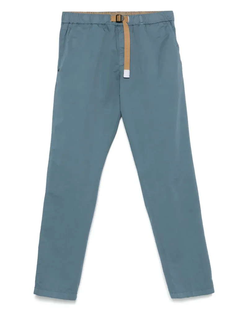PLAN C Chino mit Gürtel - Blau Blau