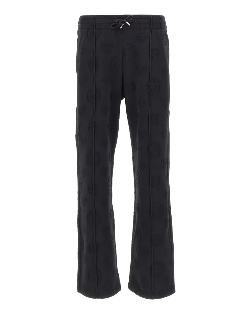 Casablanca Paris appliqué monogram track pants - Schwarz Schwarz