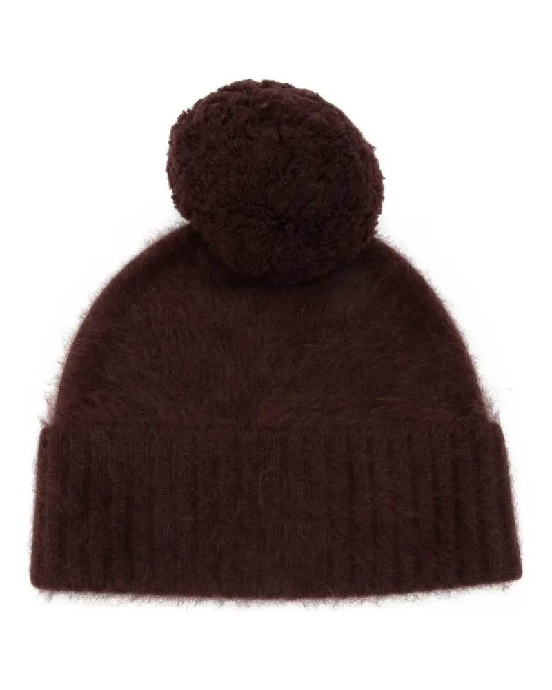 Dorothee Schumacher Beanie mit Pompons - Braun Braun