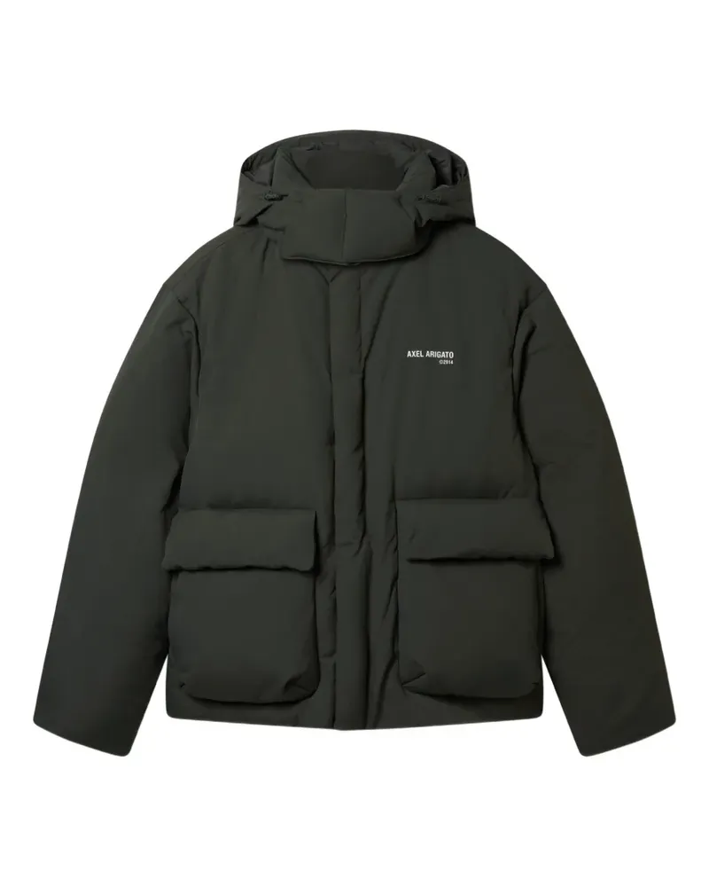 Axel Arigato Gesteppte Tent Jacke - Grün Grün