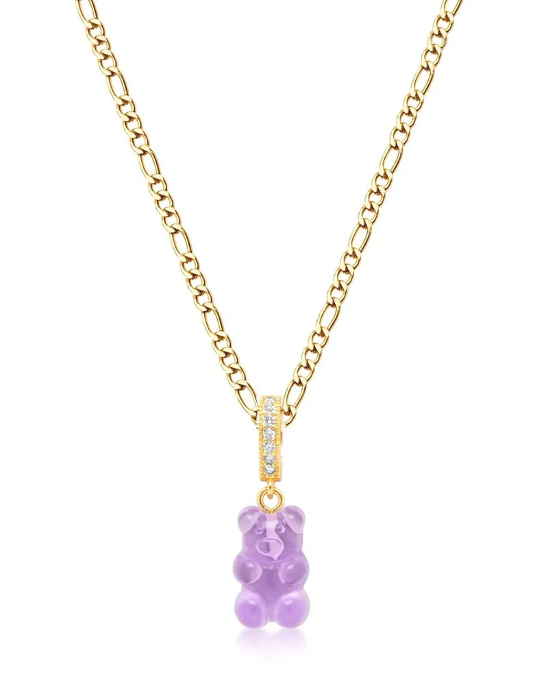 Nialaya Gummy Bear Halskette mit Anhänger Gold
