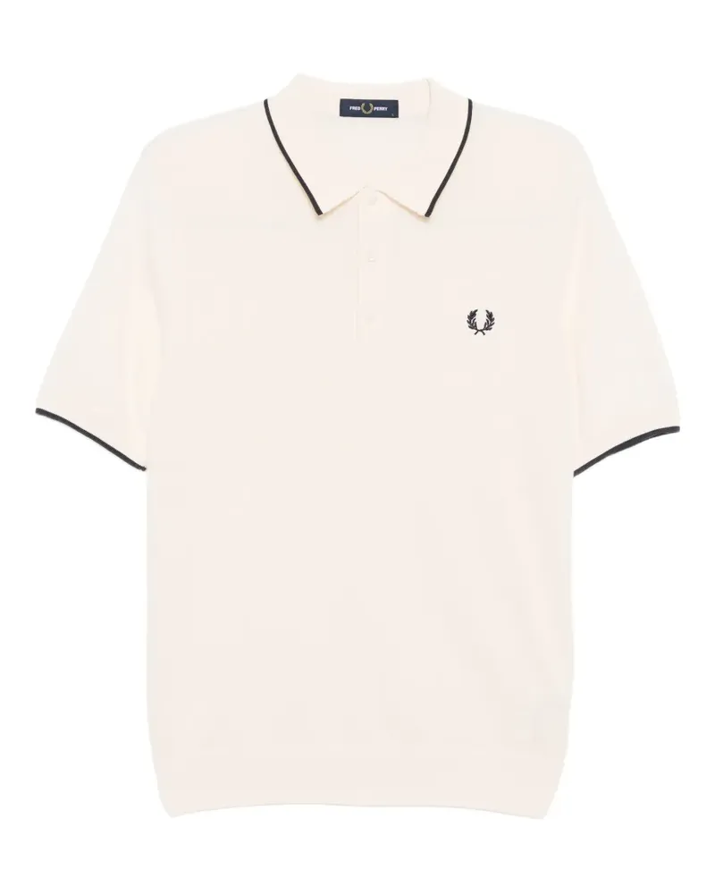Fred Perry Poloshirt mit Logo-Stickerei - Nude Nude
