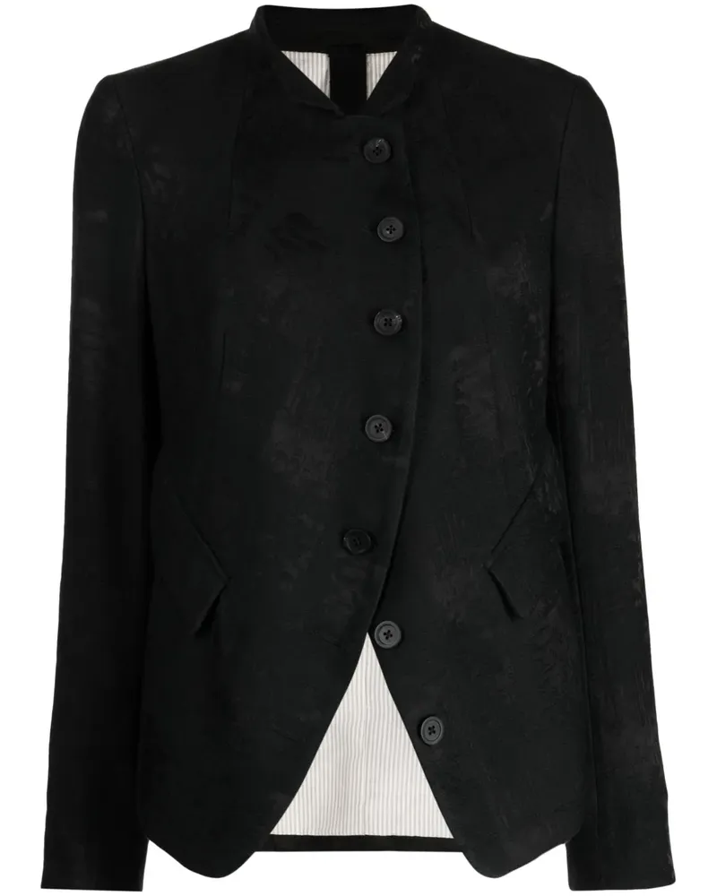 forme d'expression Blazer in Distressed-Optik - Schwarz Schwarz