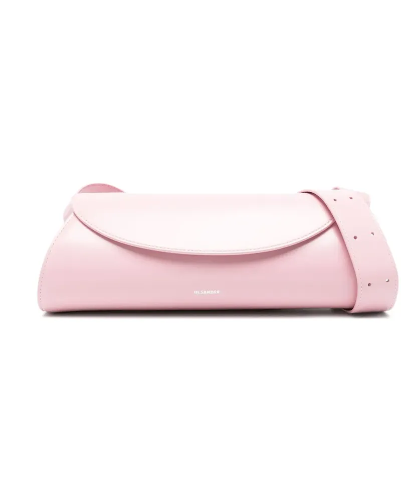 Jil Sander Kleine Cannolo Schultertasche - Rosa Rosa