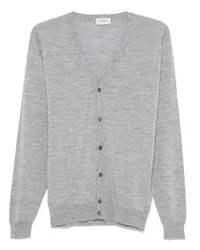 John Smedley Petworth Cardigan Grau